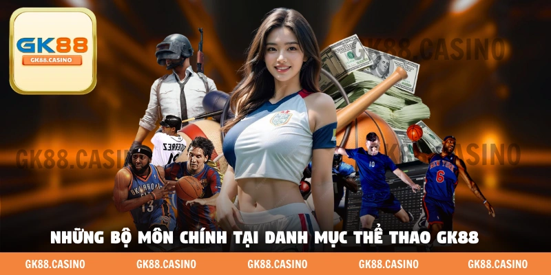 Danh Sách Bộ Môn Thể Thao Nổi Bật Tại GK88